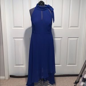 WHBM Tie-Neck Dress